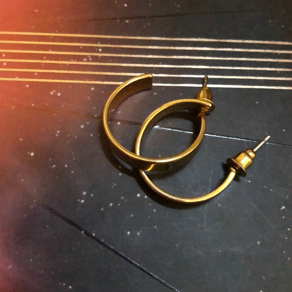 Gold hoops